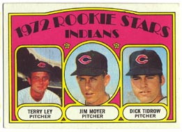 1972 Topps Baseball Cards      506     Terry Ley/Jim Moyer/Dick Tidrow RC